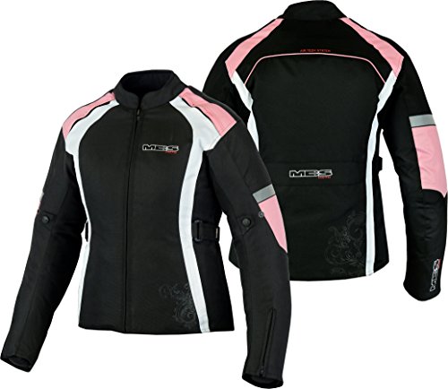 MBSmoto - Chaqueta de motociclismo para mujer (impermeable, cortavientos)