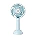 Produktbild Devekop Handventilator Tragbarer Mini Lüfter Elektrischer USB Ventilator Klein Standventilator Lüfter Fan Leise Elektrisch 2000mAh für Reisen und ZuhauseBlau