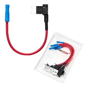 [UL Wire] Chanzon 5pcs 14awg ATM Add-a-circuit Fuse Holder Fuse Tap Adapter 30A Automotive Car Motorcycle