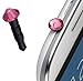 Produktbild yayago Schmuck Diamant Pink Staub Feuchtigkeits Schutz Kappe für Blackberry Porsche Design P'9982