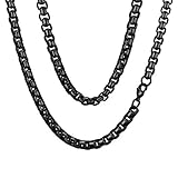 ✿ KLASSISCHES DESIGN ✿ Gliederketten sind zeitlos und kommen nie aus der Mode, kommt mit einer coolen Marken Geschenkpackung.