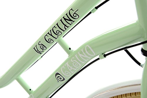 KS Cycling Damen Fahrrad Cityrad Casino 6 Gänge, Grün, 28 Zoll, 700C - 4