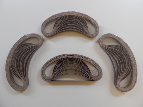 48 Stück SBS Gewebe-Schleifbänder 13 x 451 Körnungen je 8x 40/60/80/120/180/240 für Black & Decker Powerfeile