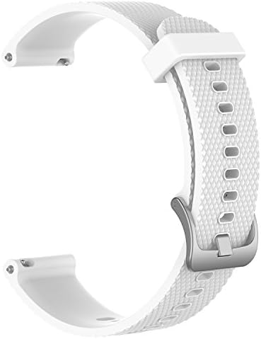 Replacement Bands for Garmin Vivoactive 3/Vivomove/Vivomove HR Fitness Watch 20mm Adjustable Soft Silicone Strap Quick Release Accessory Watchband
