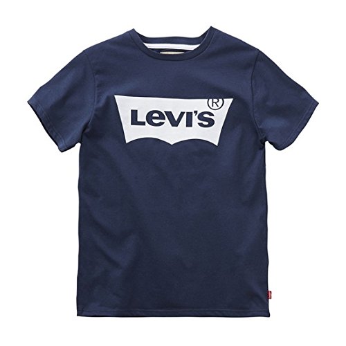 Levi's kids Short Sleeves Batwin T-Shirt, Camiseta para Niños, Azul (Marine 04), 6 años