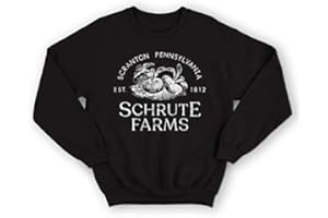 Sanfran Clothing Schrute Farms Bed & Breakfast Funny The Office US Dwight Michael Scott Jumper Sweater