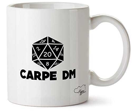 HippowarehouseCarpe DM Printed Mug Cup Ceramic 10oz