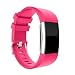 Produktbild Sansee Art- und Weisesport-neues Silikon-Armband-Bügel-Band für Fitbit-Gebühr 2 (glatter Silikon-Bügel) (Pink)