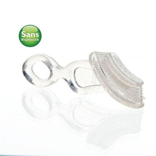 Brush-Baby Chewable Toothbrush (Clear)