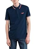 polos levis hombre peru Logo grande bordado Levi\'s ® SS Modern HM Polo Patch Dress Blues