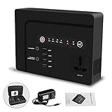 Interner Sicherheitsschutz: Überhitzungs- / Überstrom- / Überspannungsschutz bieten Sicherheit und helfen, die Lebensdauer der Batterie zu verlängern. Unterschiedliche Farb-LED-Anzeigen informieren Sie über den Energiestatus und die Betriebsbedingungen der Station