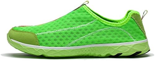 Daillor Men's Water Sneakers Beach Aqua Athletic Summer Walking Shoes Green EU42