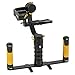 Produktbild IKAN DS1-DGH-KIT DS1 Beholder Gimbal und Dual Grip Handle Kit für DSLR und Mirrorless Kamera Schwarz