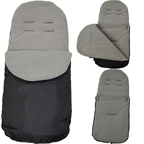 Footmuff/Cosy Toes To Fit Babystyle Oyster/Oyster Max/TS2/Gem/Imp Grey