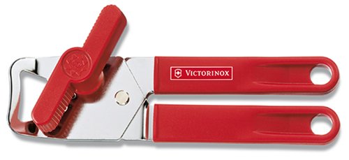 Victorinox 7.6857 Universal Dosenöffner Set, Edelstahl, rot, 1 x 1 x 1 cm,