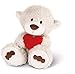 Produktbild Nici 42609 Love Kuscheltier Bär weiß mit Herz, 50 cm, ca