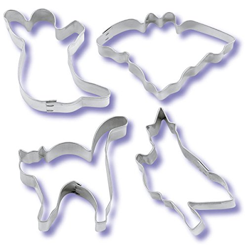Städter 000971 Städter-Set "Halloween", moldes para galletas, 4 teilig