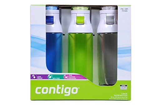 Preisvergleich Produktbild Contigo Jackson Wasserflasche, Monaco, Citron, Smoke