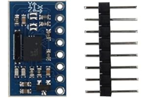 GAROSA GY-BNO055 Módulo de Sensor de 9 Ejes con Giroscopio y Acelerómetro Integrado, Sensor de Campo Magnético y Geomagnetismo para Dispositivos Portátiles, Smartphones, 3-5V