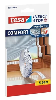 tesa Alu Comfort / 55387-00020-00 Bande Velcro Blanc (Import Allemagne)