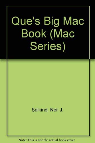 Preisvergleich Produktbild Que's Big Mac Book (Mac Series)