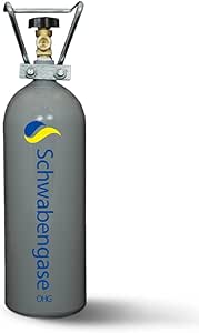 Schwabengase Co2 Flasche 2 Kg - Vorrats Kohlensäure Zylinder