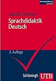 Image de Sprachdidaktik Deutsch: Eine Einführung für Studierende (StandardWissen Lehramt, Band 2807)