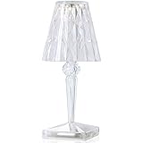Kartell Battery Lampada da Tavolo 0.8 W, Cristallo, 12 x 26 x 12 cm