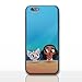 Price comparison product image iPhone 6/6s (4.7") Moana Silicone Case / Gel Cover for Apple iPhone 6s 6 / Screen Protector & Cloth / iCHOOSE / Cartoon Moana and Pua