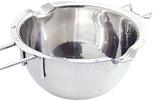 Wangjie Stainless Steel Chocolate Melting Pot Baking Boiler Pan Furnace Heated Milk Bowl Butter Tool