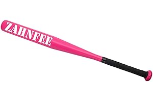 Spaß Kostet PINK Baseballschläger Aluminium Zahnfee 65 cm lang ideal zum Baseball Spielen