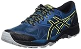 Asics Herren Gel-Fujitrabuco 6 G-TX Laufschuhe, Blau (Deep Aqua/Black 400), 45 EU