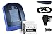 Price comparison product image 2 Batteries + Charger (USB/Main/Car) for BenQ / Maginon / Praktica / Sanyo.., - ...
