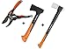 Produktbild Gartenpaul Set: FISKARS Spaltaxt X21 - L + FISKARS Universalaxt X7 - XS + GARTENPAUL Gartenschere Amboss R1