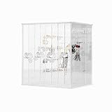 CATLXC Acryl Ohrringe Schmuck Aufbewahrungs Box - Schmuckkästchen Schubladen Box - Transparent