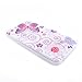 PowerQ M-M Colorful Pattern TPU Case for Nokia Lumia N640 XL with Beautiful Pretty Pattern Print Printing Drawing Soft TPU Skin Case Cover - purple butterfly