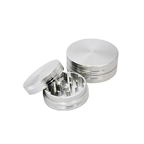 SECRET SMOKE Aluminium Grinder - 2 Parts - Ã 50MM
