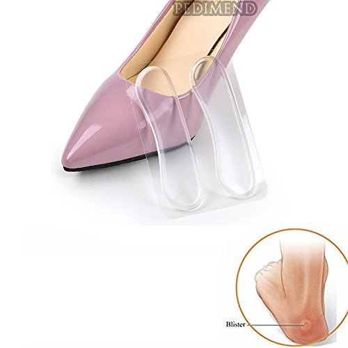 PedimendPedimend™ Heel Grips Shoes Too Big | Gel Shoe Inserts Liners Pads | Back of Heel Protector | Protects from Slipping Out and Rubbing | Stay Firmly Cushion Softly
