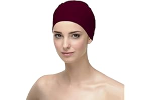CAREBELL Gorro Oncológico para Dormir - Modelo Natalia en Varios Tonos, Tejido de Algodón, específico para Quimioterapia y Alopecia