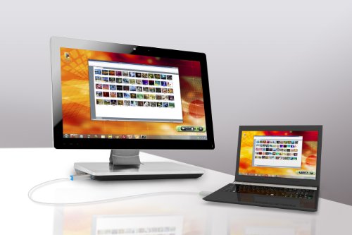 J5CREATE JUC600 Android Mirror USB-Kabel baut eine KVM Bruecke zwischen Android Geraet Smartphone oder Tablet und PC mit Windows O - 6