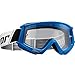 Produktbild Thor Combat Motocross Goggle Brille SX MX DH Downhill Offroad Enduro schwarz weiss orange (Blau)