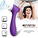 Produktbild Mtz Sucker & Vibrator Klitoris Dildo Wasserdicht Wiederaufladbare G-Punkt & Nippel & Klitoris Stimulator Erwachsene Spielzeug, Purple