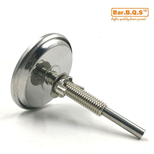 Bar.b.q.s 01T08 New BBQ Smoker Grill Temperaturanzeige Temp Barbecue Camp Camping Koch Indoor-Outdoor-Oval-Form Fleischthermometer - 3