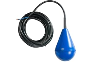 MAC3 Interruptor de Nivel E-FLY de boya Basculante, Flotador para aguas Residuales y Turbulentas, Regulador de Nivel de Agua, Made in Italy (5 m)