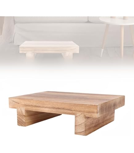 Taburete De Madera, Taburete Pequeño Para Pies, Bonito Taburete De
