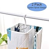 POP MART Literie Cintre 2 Paquet Cintres Spiral Couettes Séchées Au Soleil Sec Vêtements Draps Lit Matelas Couvre-oreillers Taie D'oreiller Ensembles Serviettes Bain Séchoir Cintre D'économie D'espace