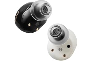 AZLA SednaEarfit Crystal Standard 2 - Earphone Eartips Replacement, Noise Canceling Earbuds Compatible with Sony WF-1000XM5, Beats, Sennheiser (2 pairs) (ML)