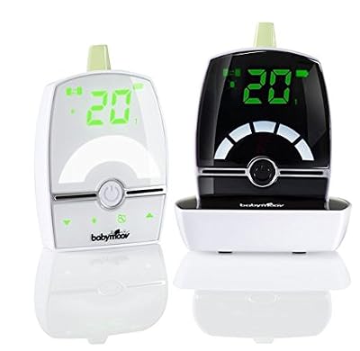 Babymoov Premium Care Babyphone Audio avec Talkie Walkie Temperature VOX et Veilleuse , Portée 1400 m