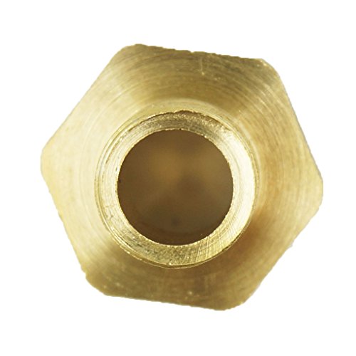 MagiDeal Messing Steckverbinder Schlauchverbinder Verbindungsstück Messinganschluss Schlauchstück – 1/2-1/16 inch - 4