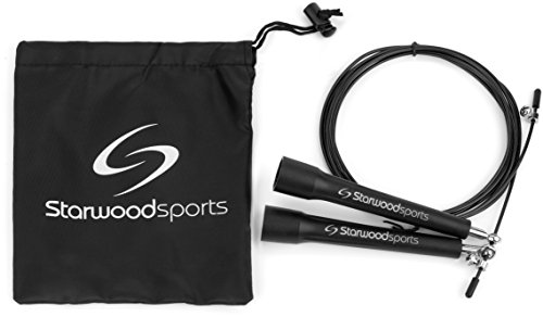 Springseil – Speed Rope – Ca. 3 m & leicht verstellbar – Stahlkugellager – Ideal für Crossfit, MMA, Box- & Fitness-Training – Lebenslange Garantie - 3